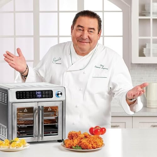 Emeril Lagasse Extra Large French Door Air Fryer Toaster Oven Combo